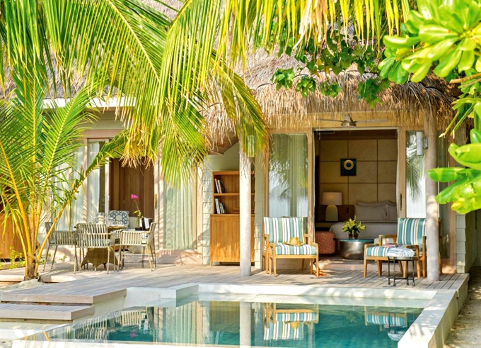 大海滩泳池别墅-Grand Beach Pool Villa 房型图片及房间装修风格(肯尼呼拉岛|卡努呼拉 Kanuhura Maldives)海岛马尔代夫 